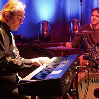 Bergwerk Quelkhorn am 5. M&auml;rz 2020 mit Frank Mattutat - Drums - Foto by Denne